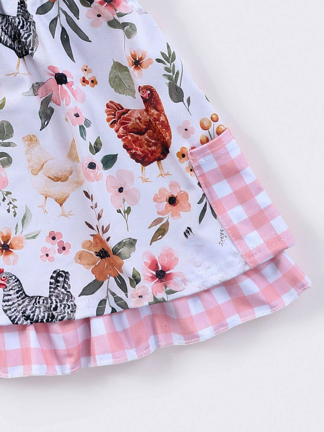 Spring Chicken Girls Dress