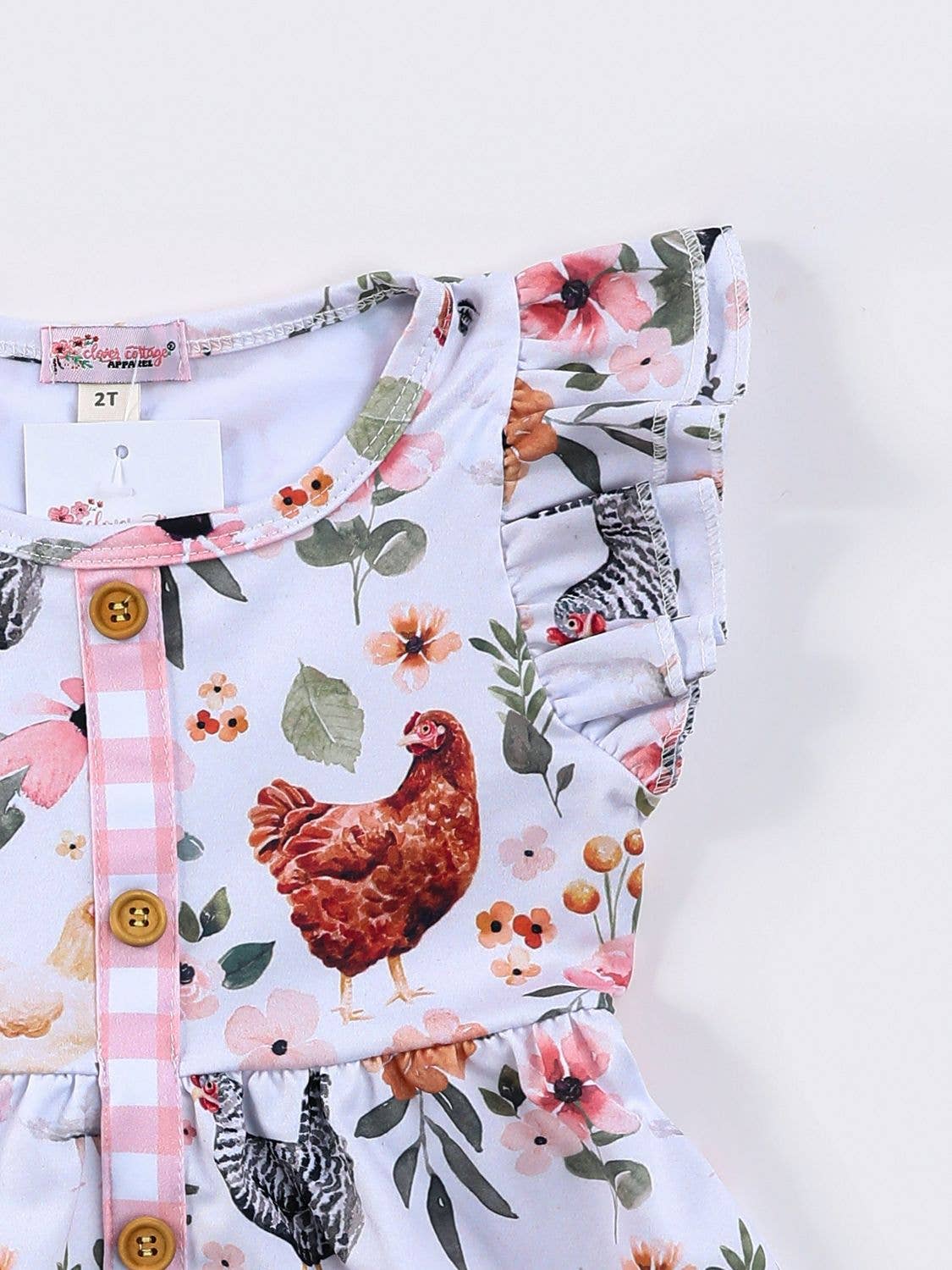 Spring Chicken Girls Dress