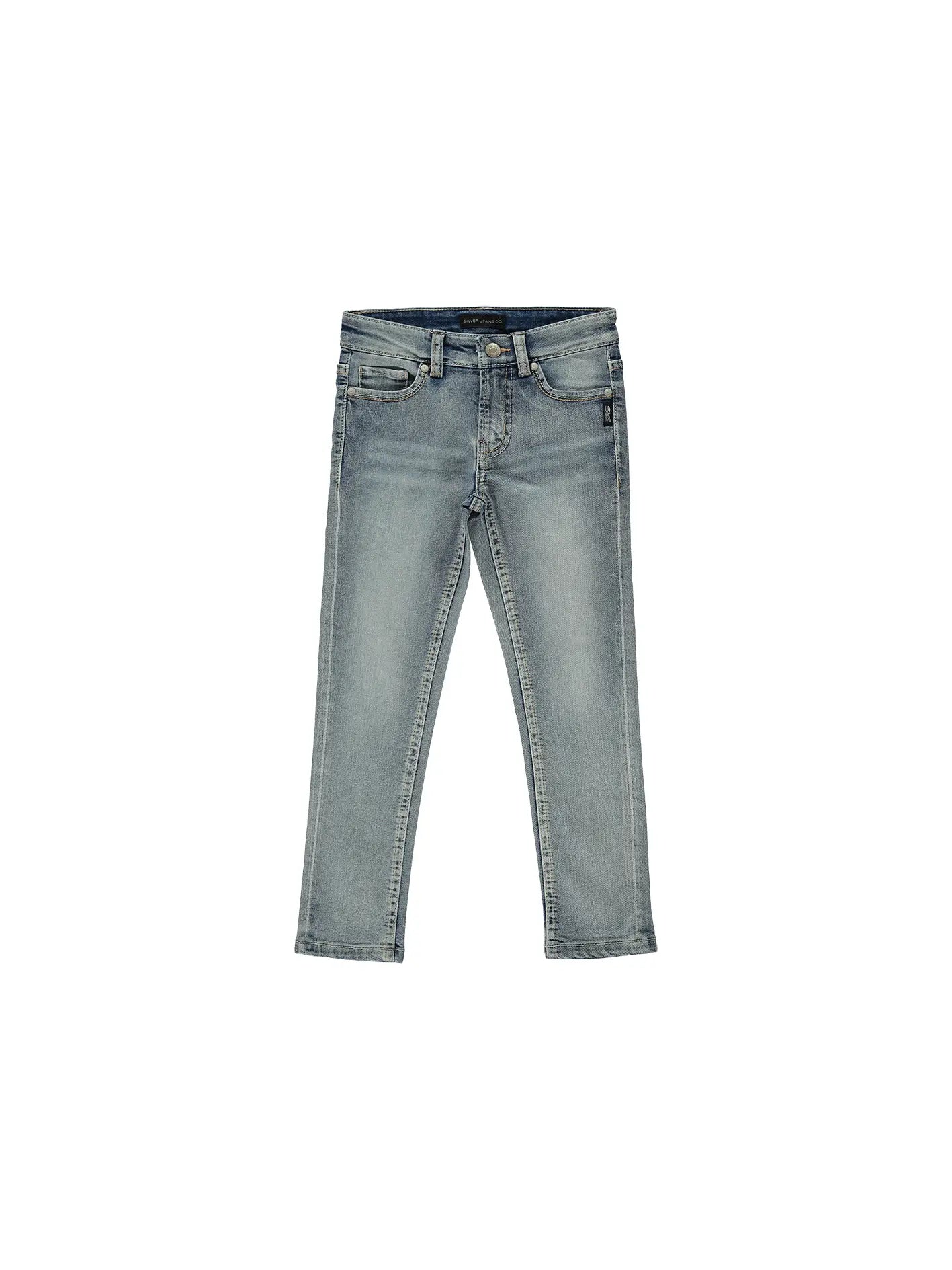 girls light wash jegging fit denim jeans