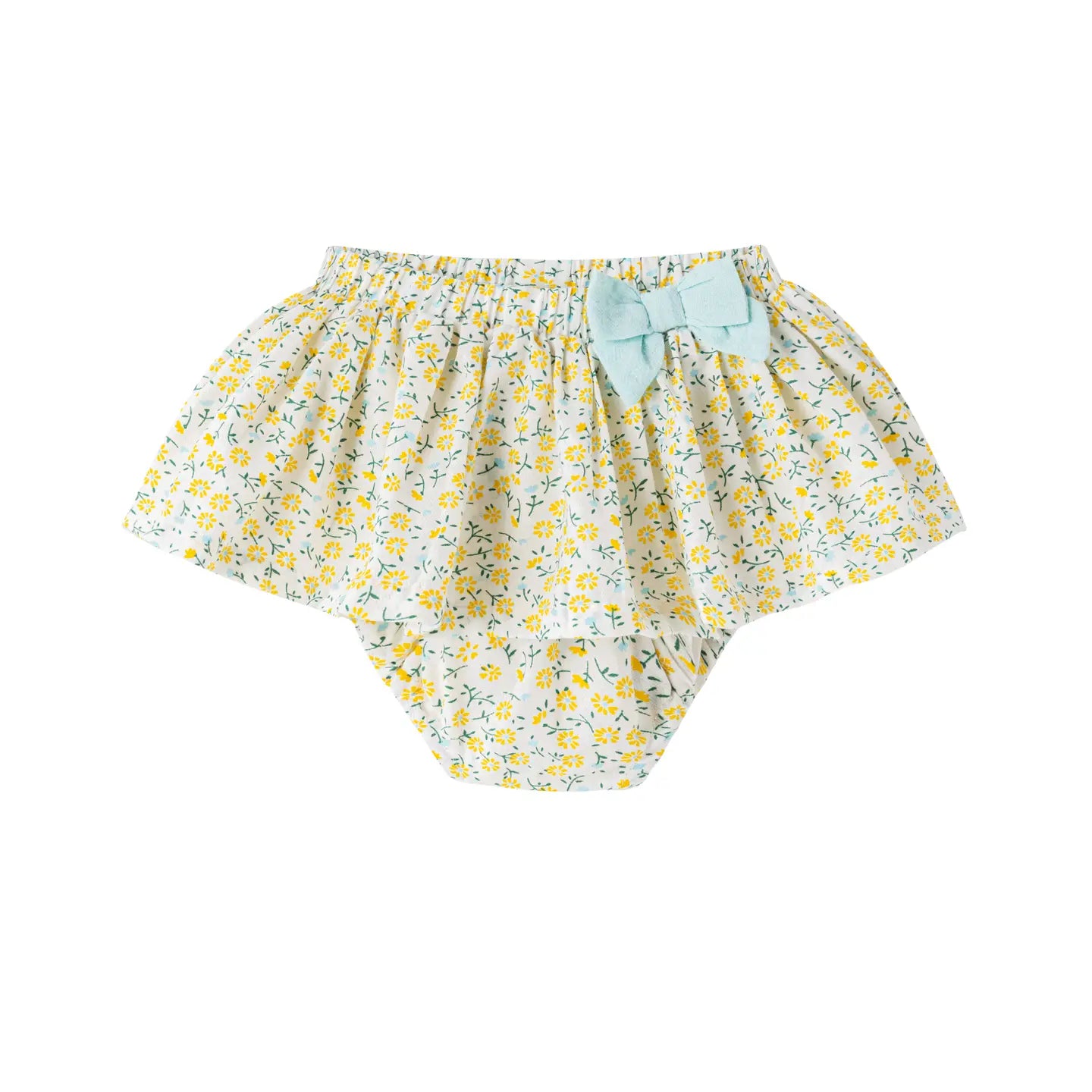 Yellow Ruffle Diaper Cover