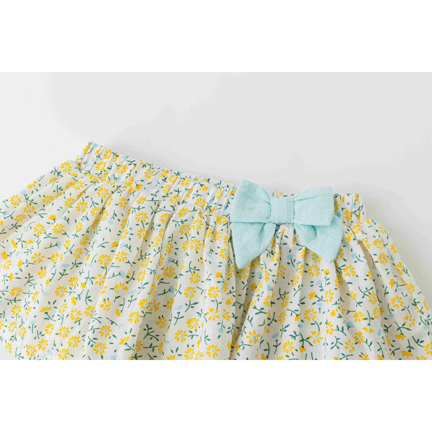 Yellow Ruffle Diaper Cover
