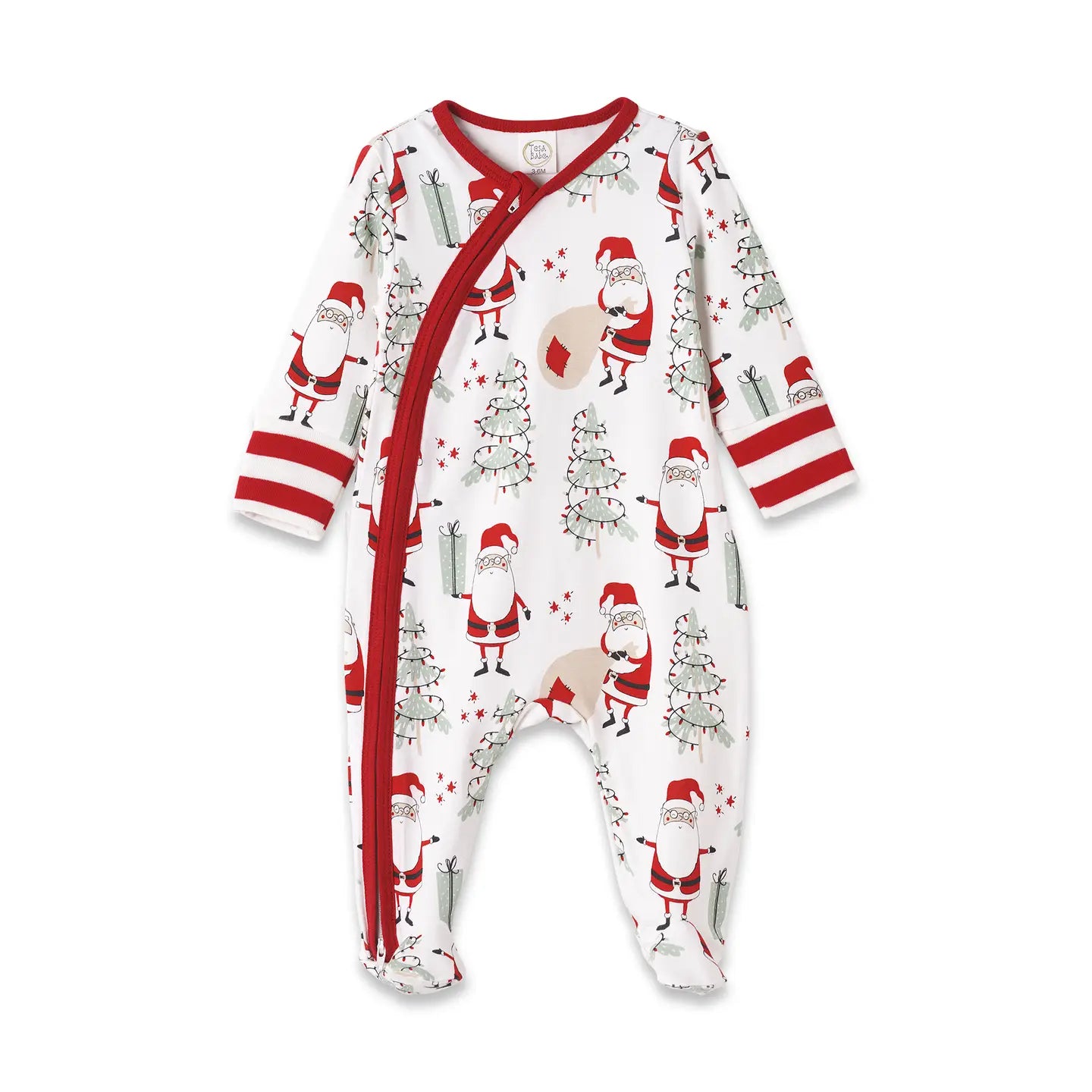 Christmas Santa Bamboo Romper