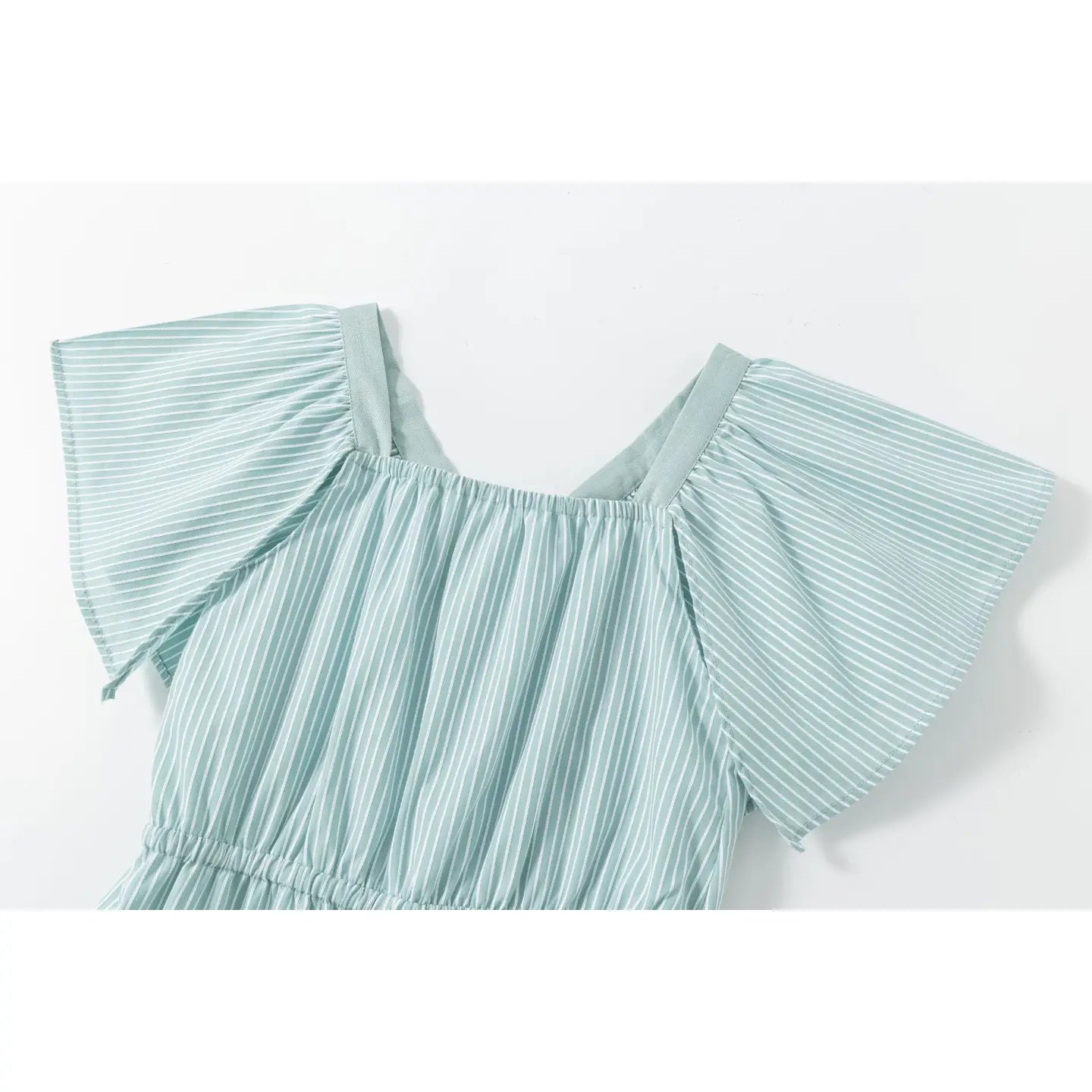 Blue Striped Jumpsuit