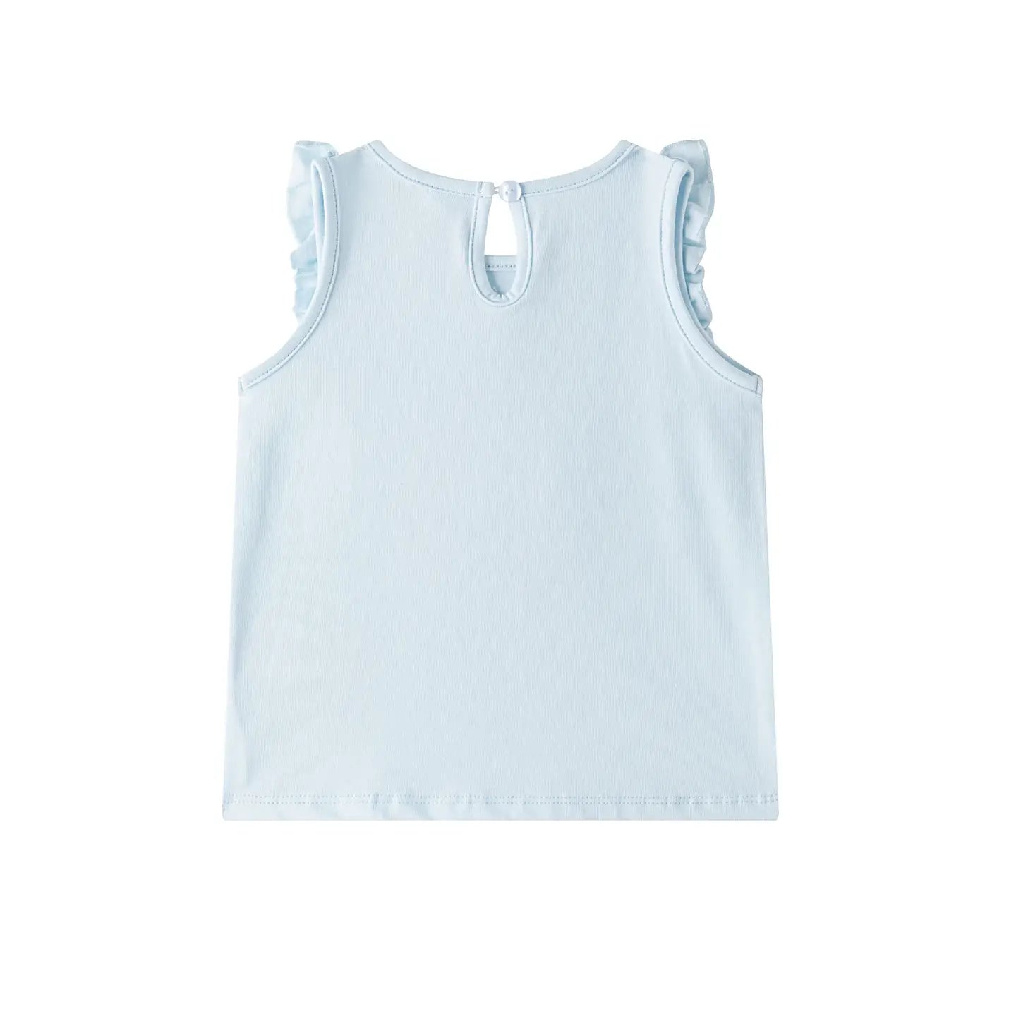 Blue Ruffle Unicorn Shirt