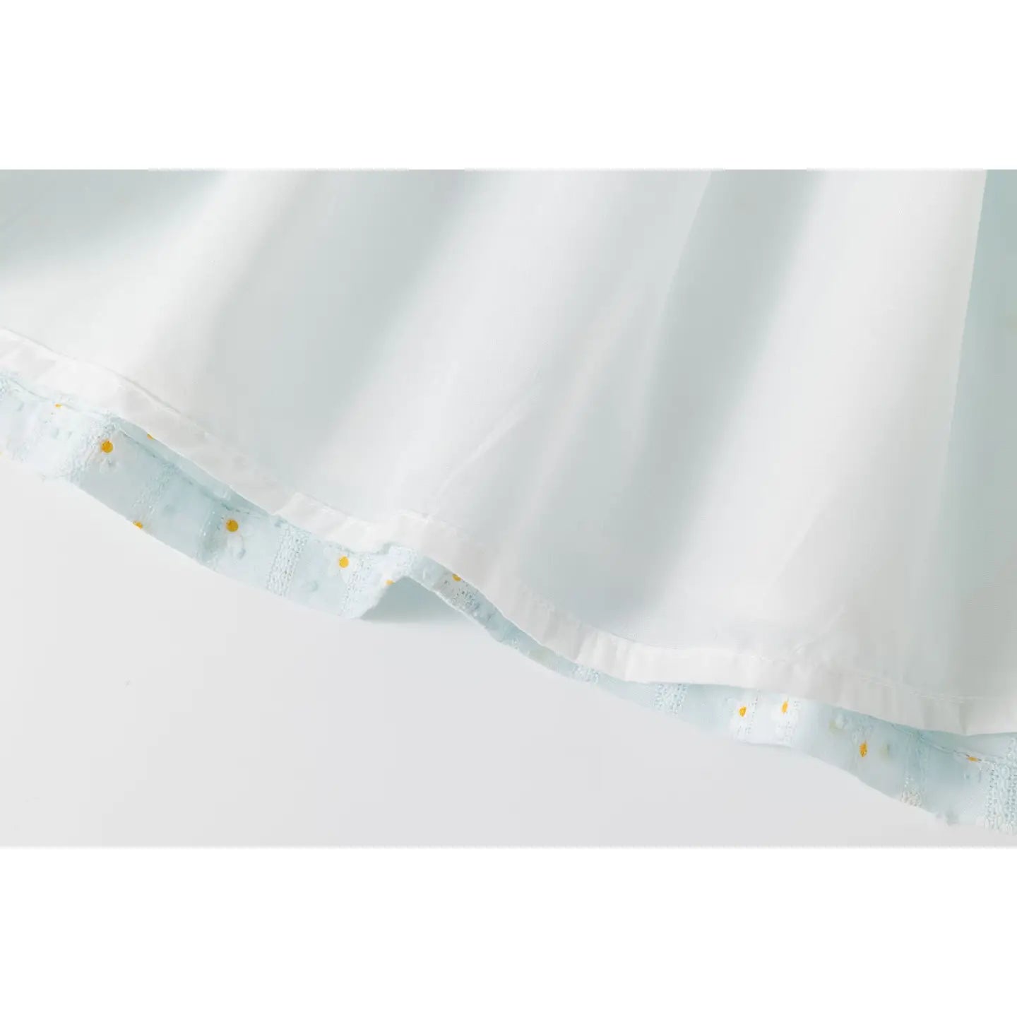 Blue Ruffle Strap Dress