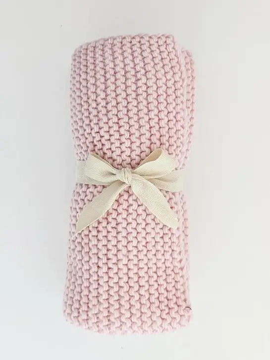Huggalug Stitch Knit Baby Blanket