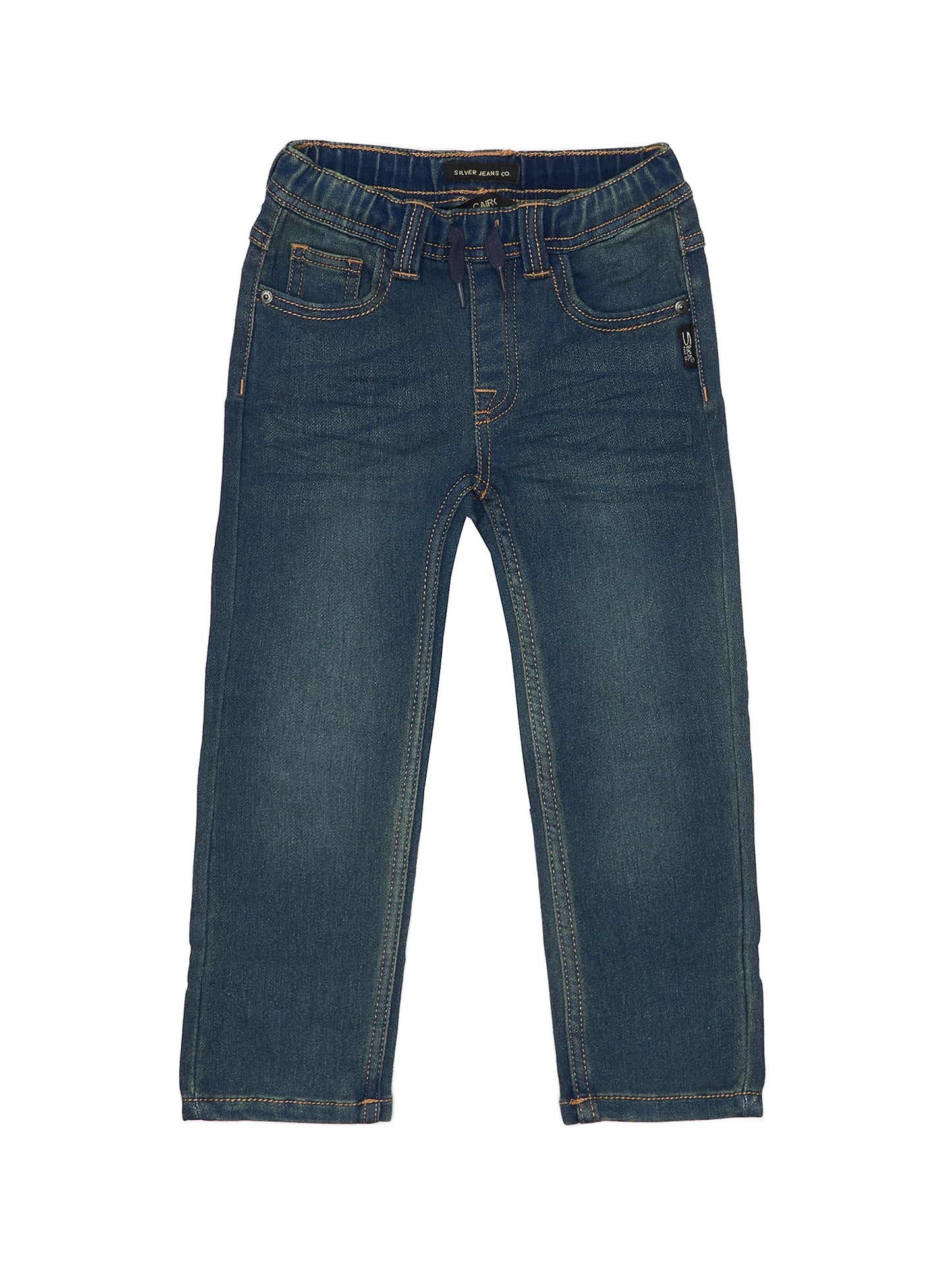 boys soft knit denim stretch jeans