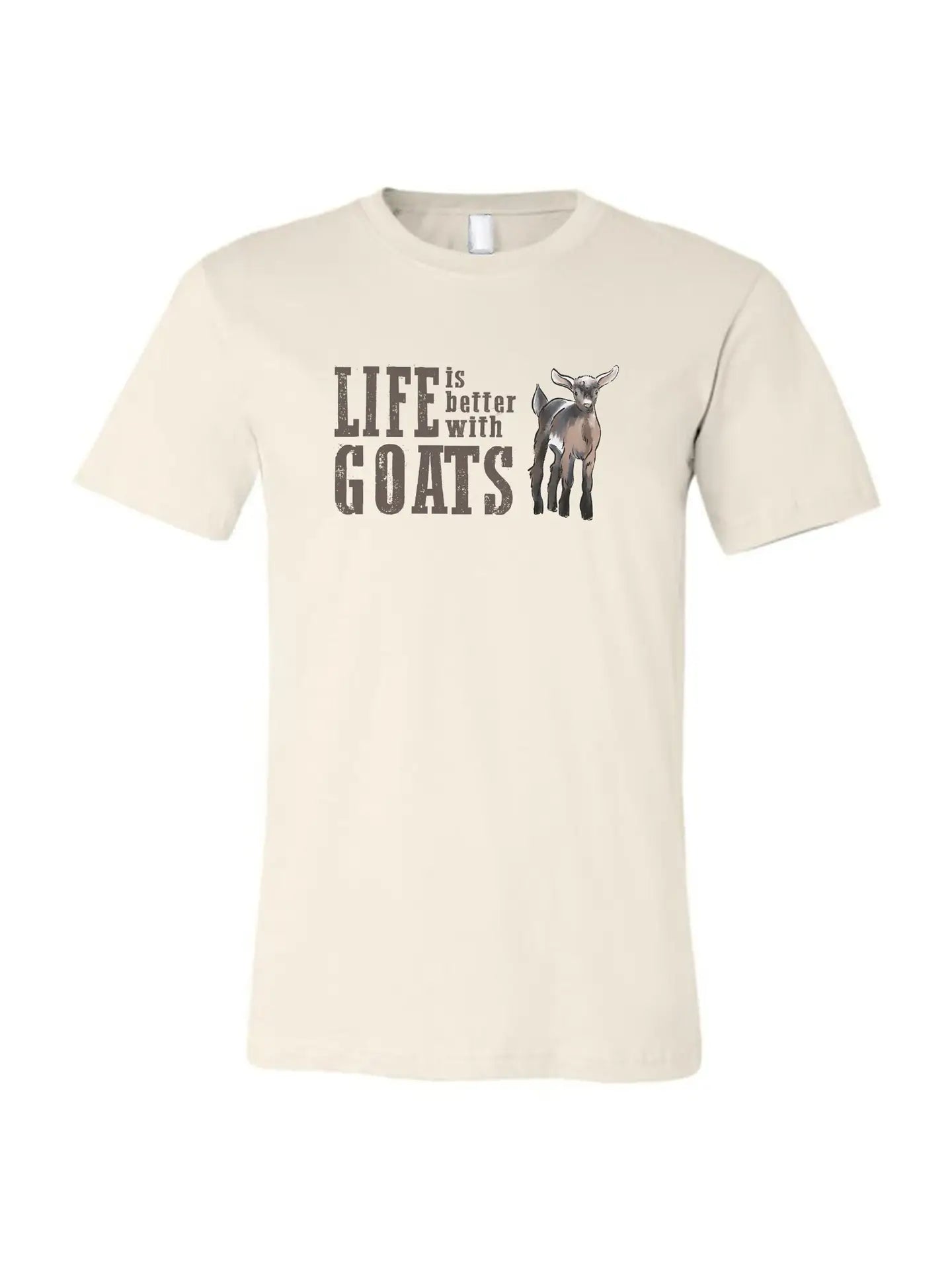 adult goat shirt