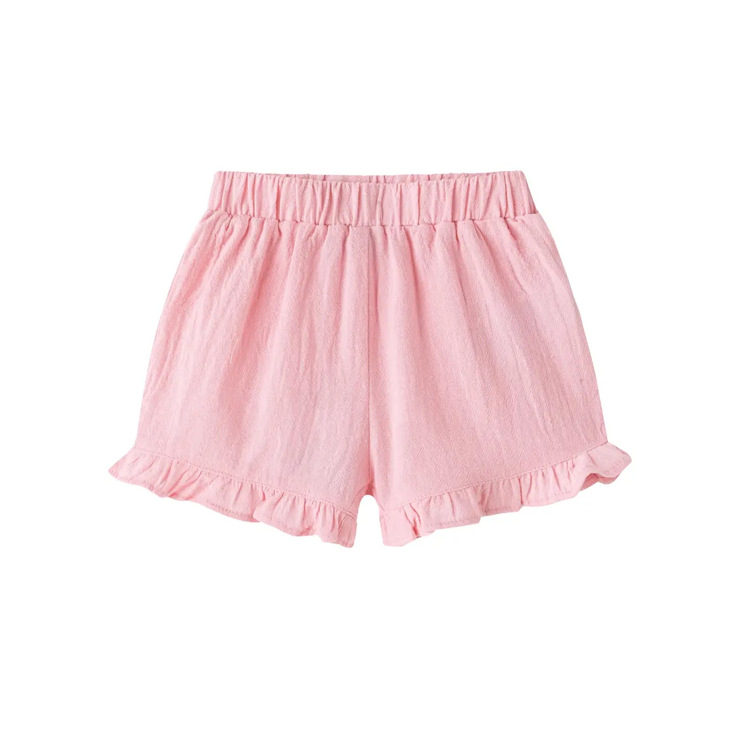 Pink Ruffle Shorts