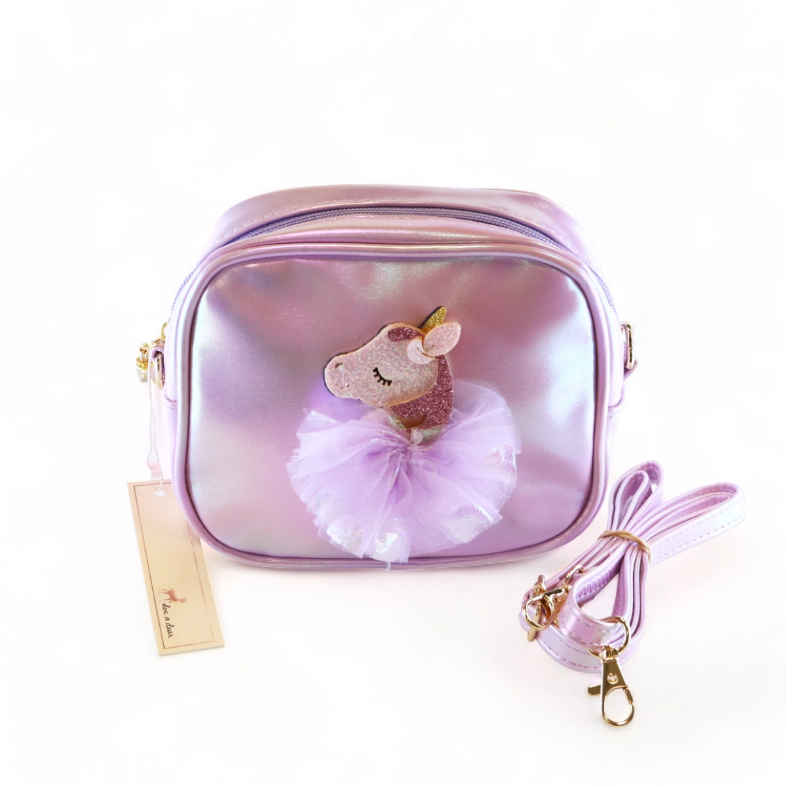 Holographic Purse with Unicorn