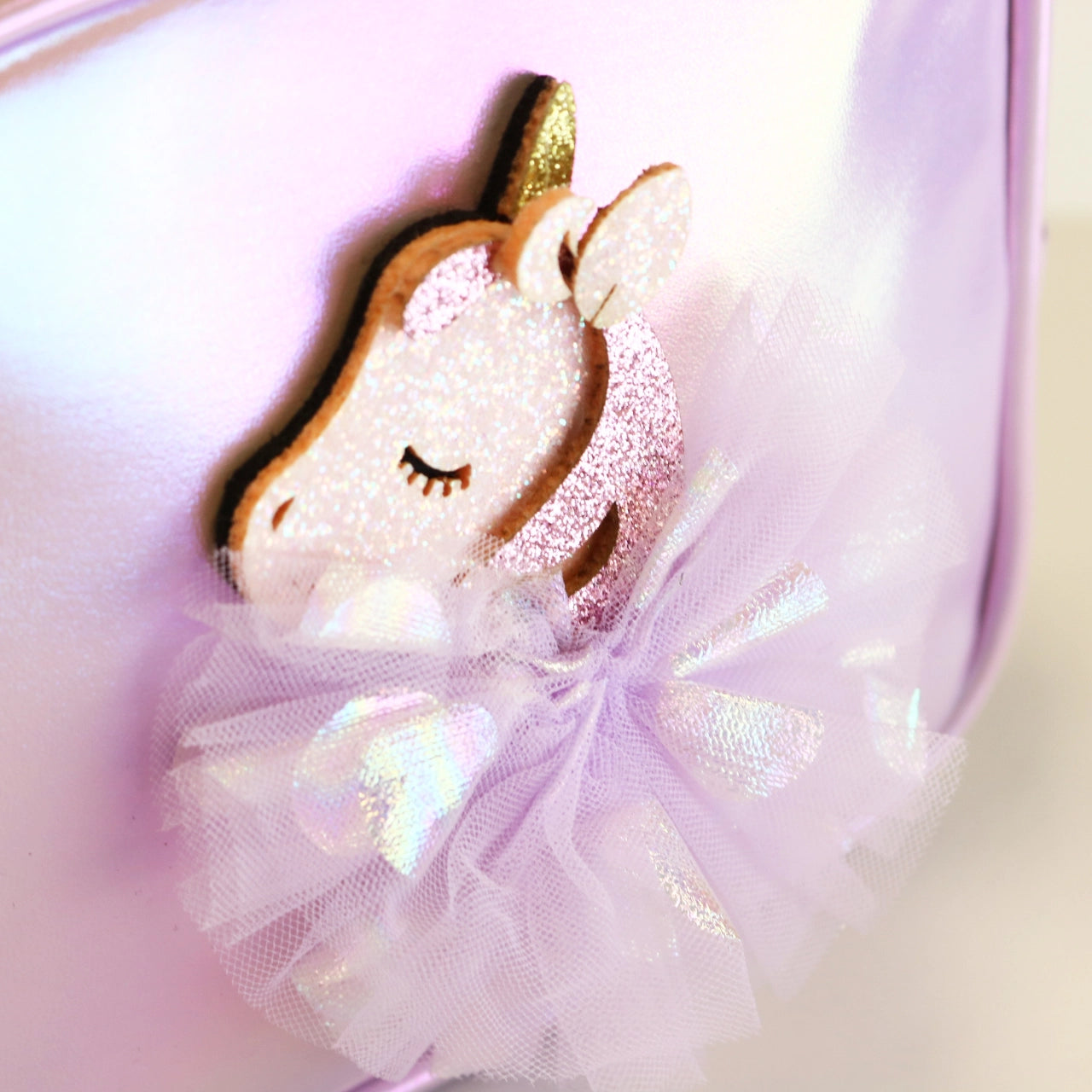 Holographic Purse with Unicorn