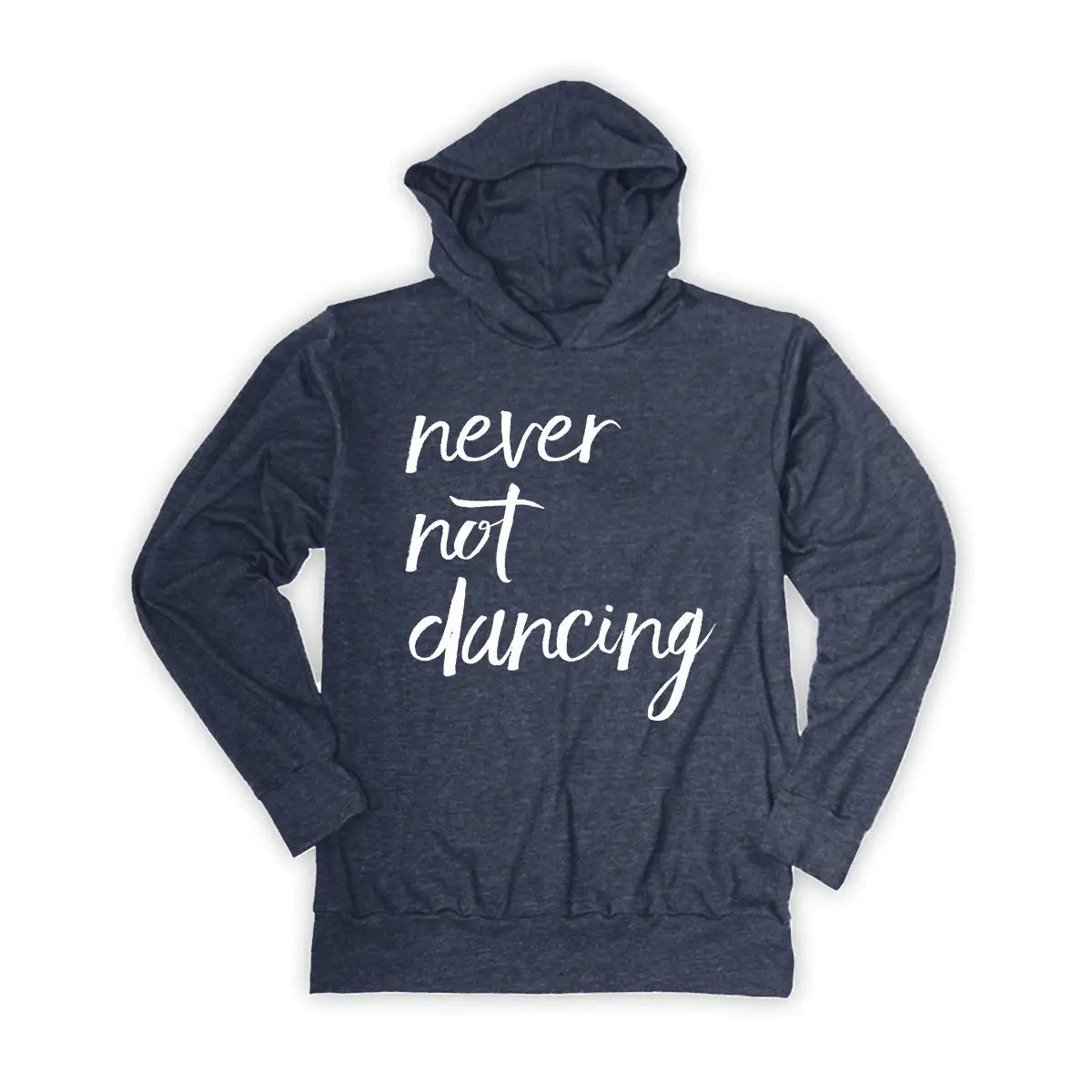 Lightweight dance shirt with hood