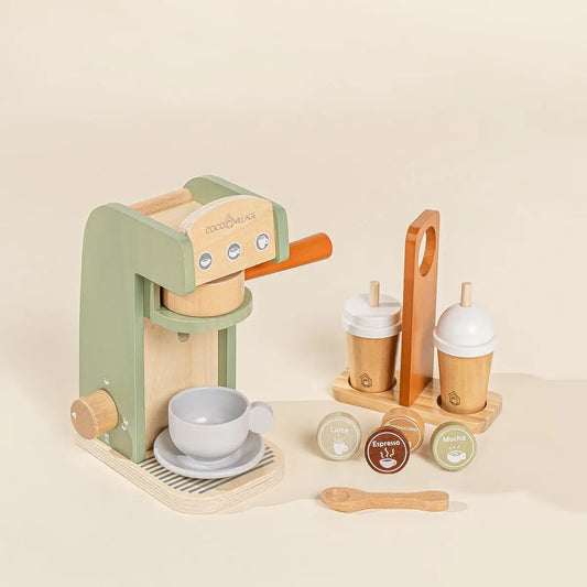 Toy - Wooden Coffee PlaySet