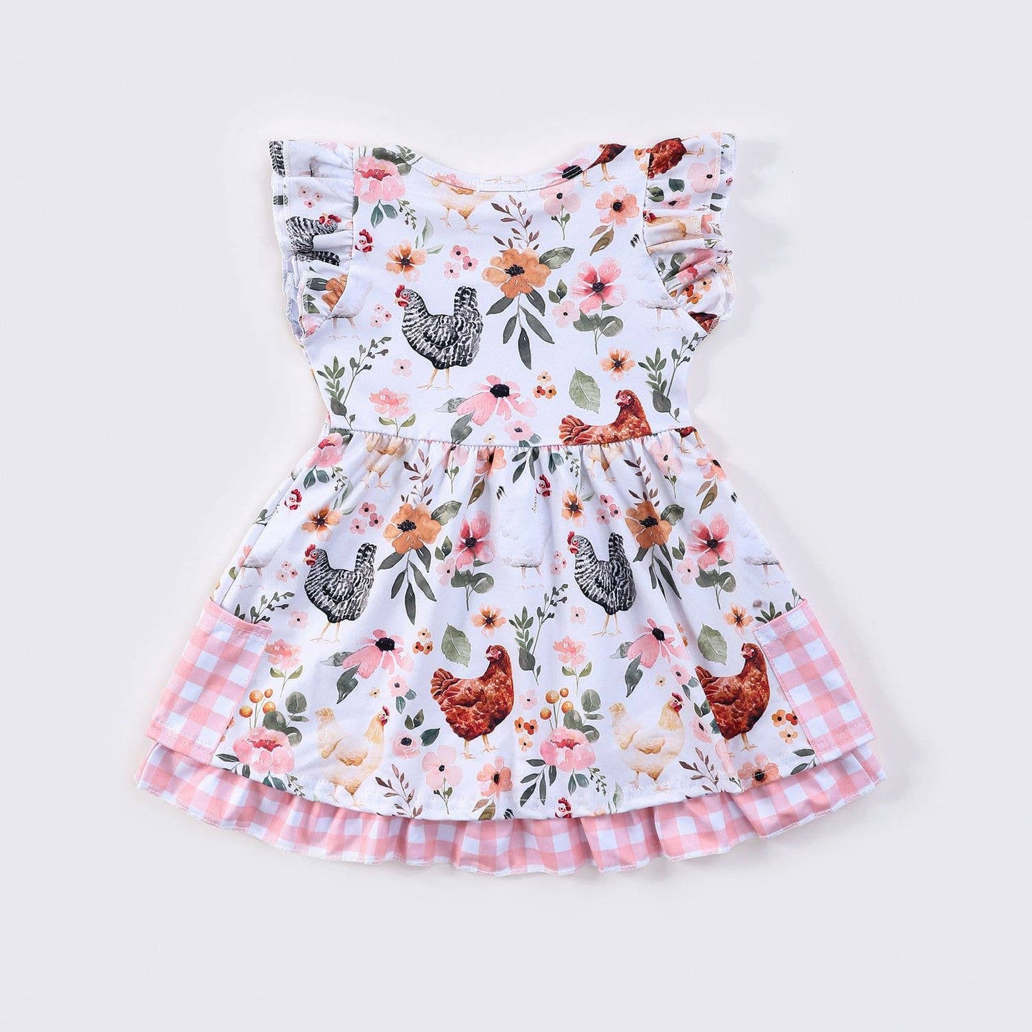 Spring Chicken Girls Dress