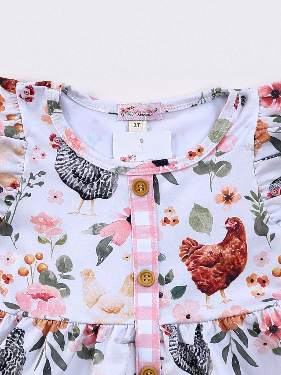 Spring Chicken Girls Dress
