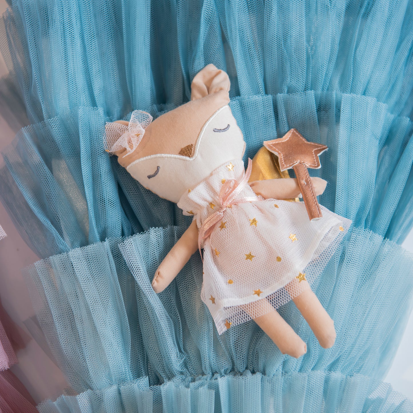 small fabric fairy plush toy for girls
