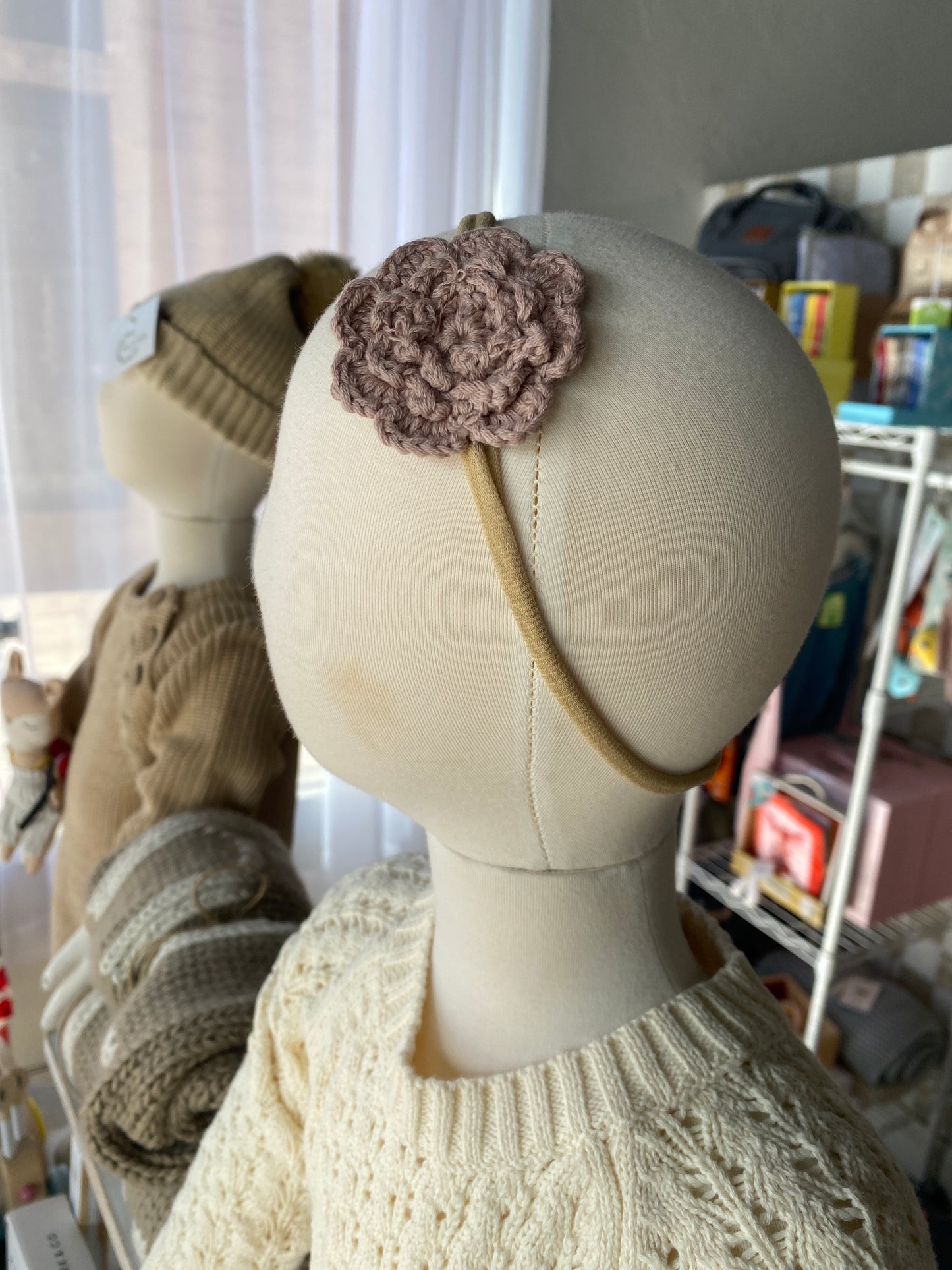 Crochet Flower Headband