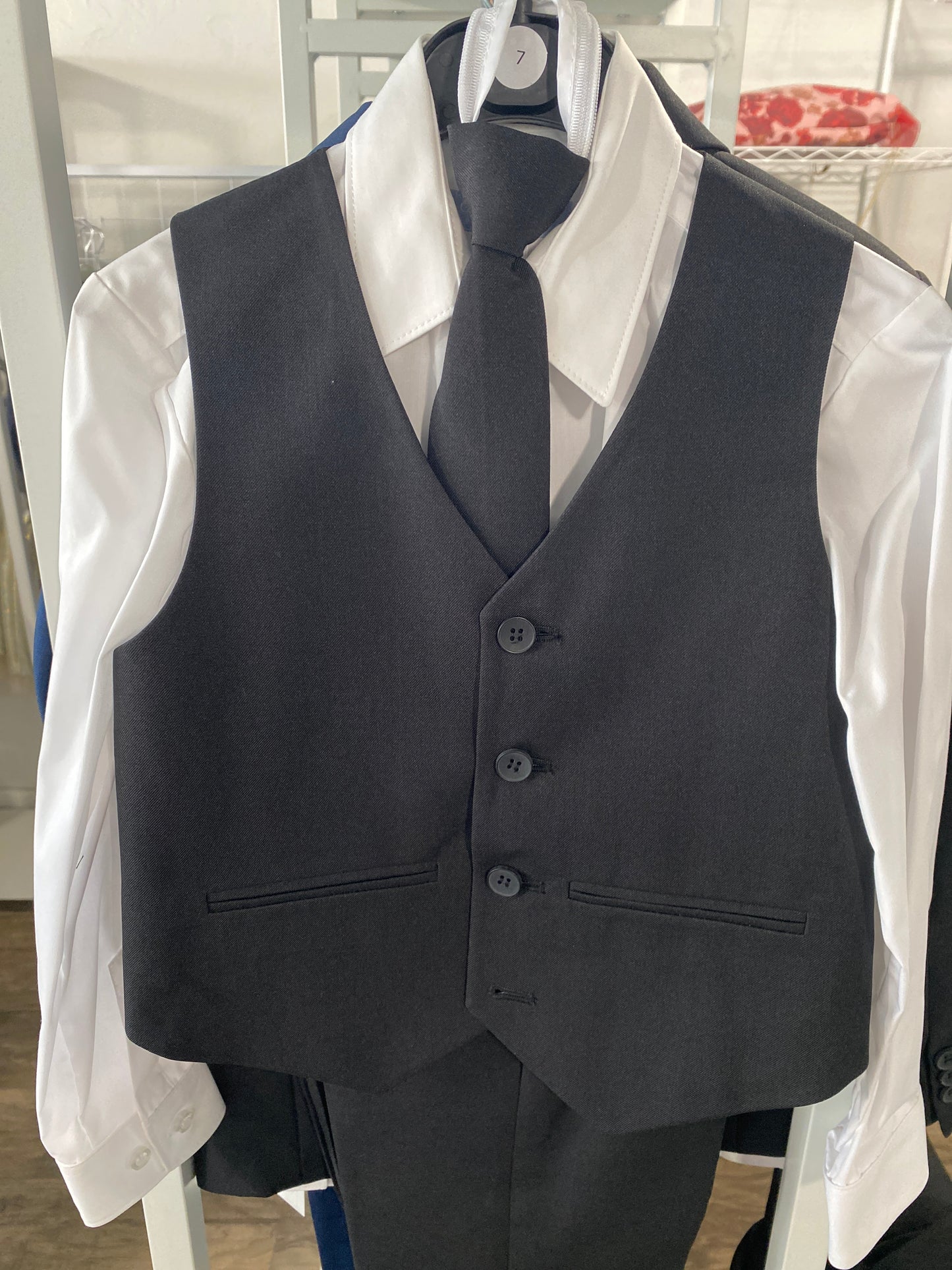 Black 5 Piece Suit