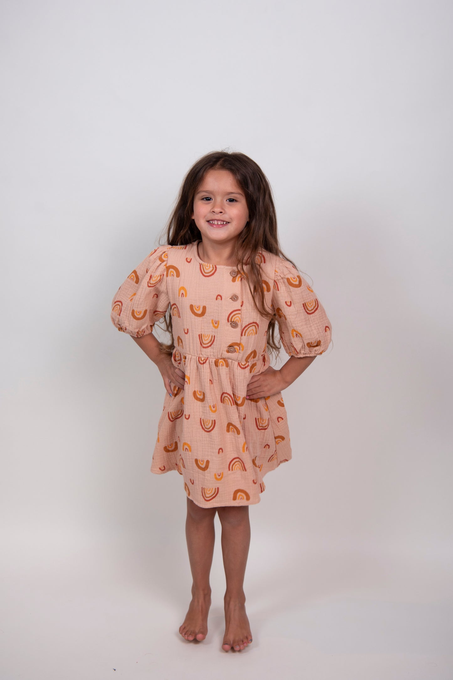 Muslin Rainbow Dress