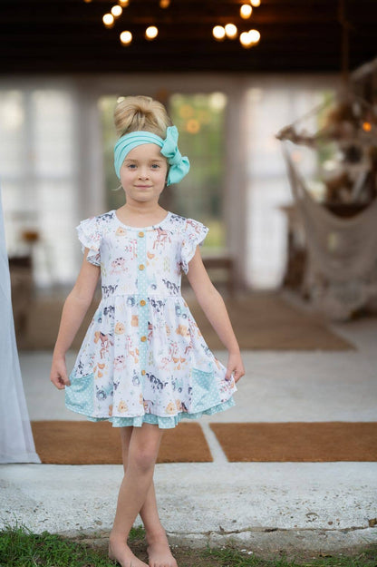 Hobby Farm Summer Girls Dress