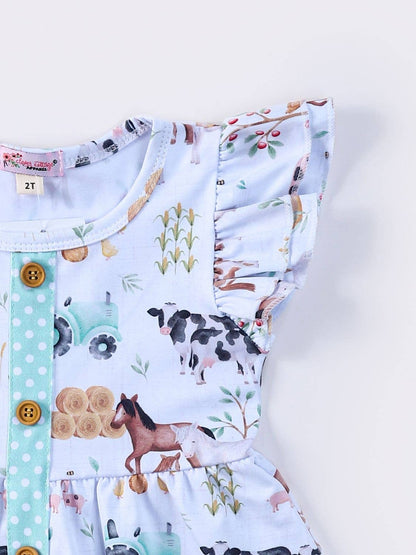 Hobby Farm Summer Girls Dress