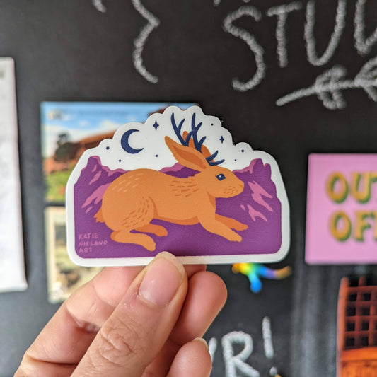 Jackalope sticker