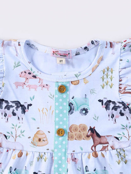 Hobby Farm Summer Girls Dress
