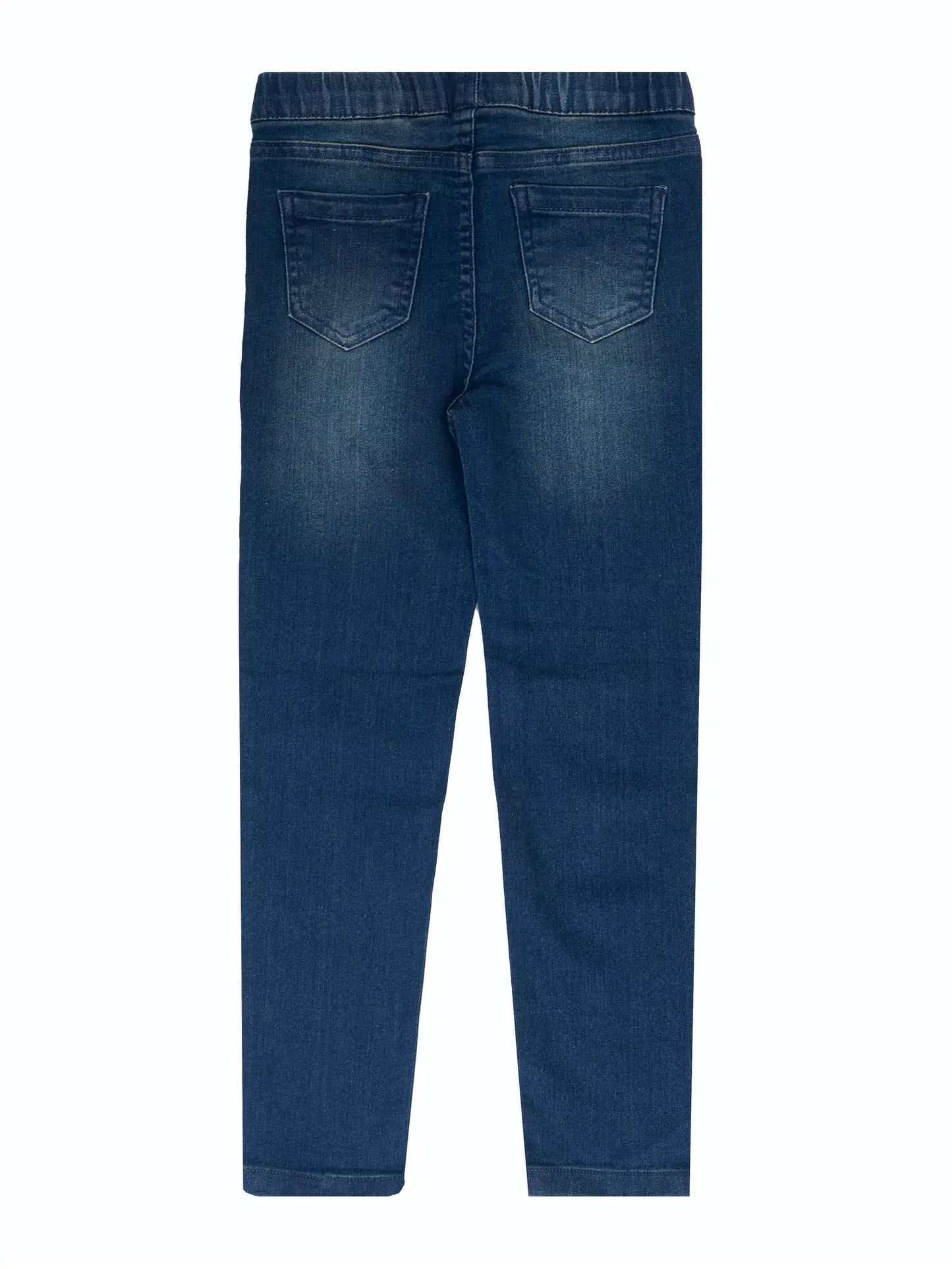 girls jegging denim dark wash pants