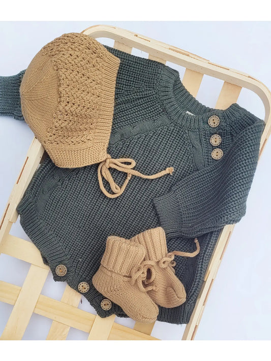 Baby Knit Romper
