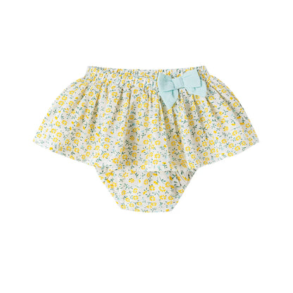 Yellow Ruffle Diaper Cover