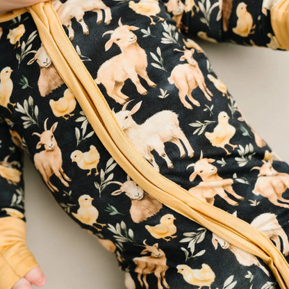 Bamboo Baby Pajamas - Barnyard Buddies
