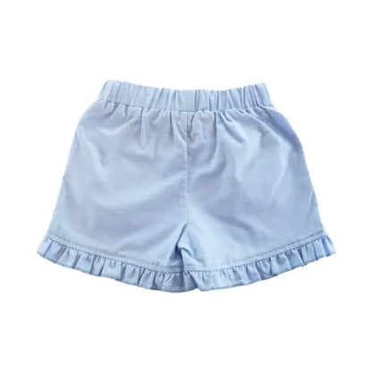 Ruffle Hem Shorts