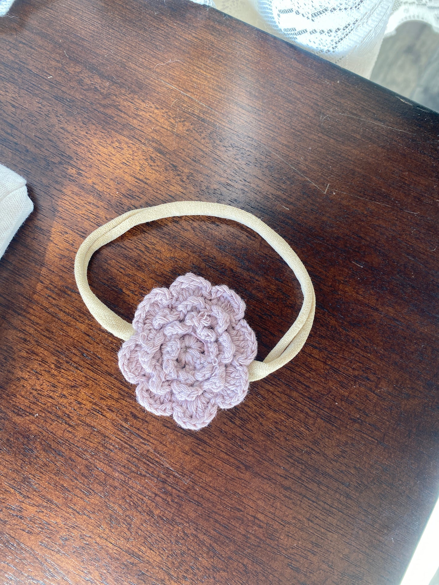 Crochet Flower Headband