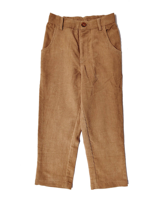 Camel Corduroy Pants