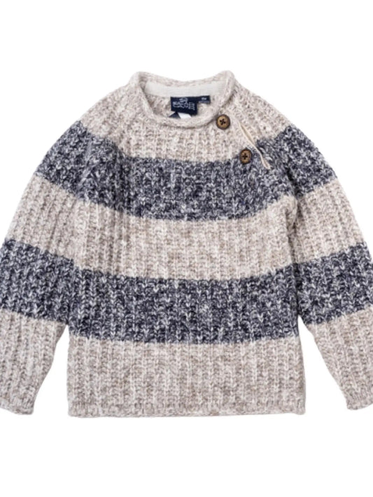 toddler boys chunky knit sweater