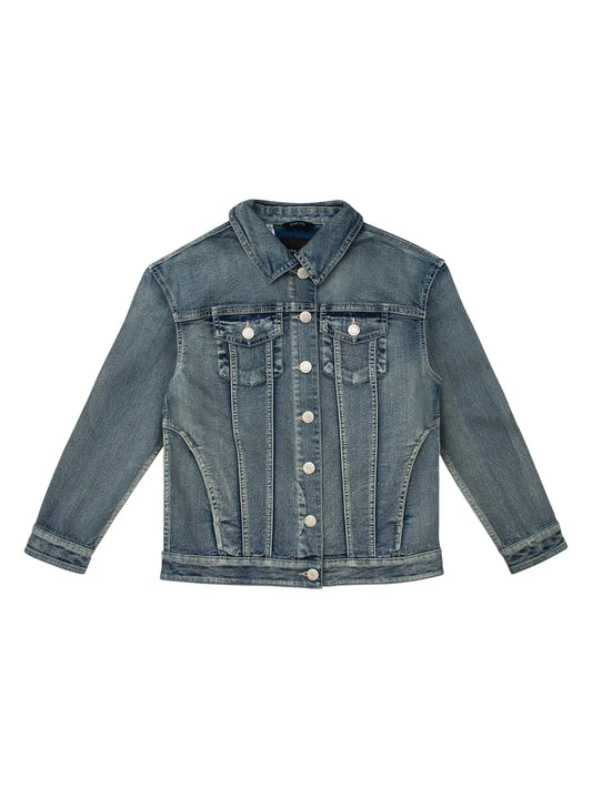 girls denim blue jean jacket