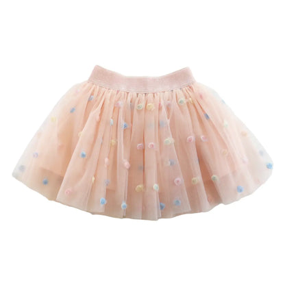 Floral Mesh Skirt
