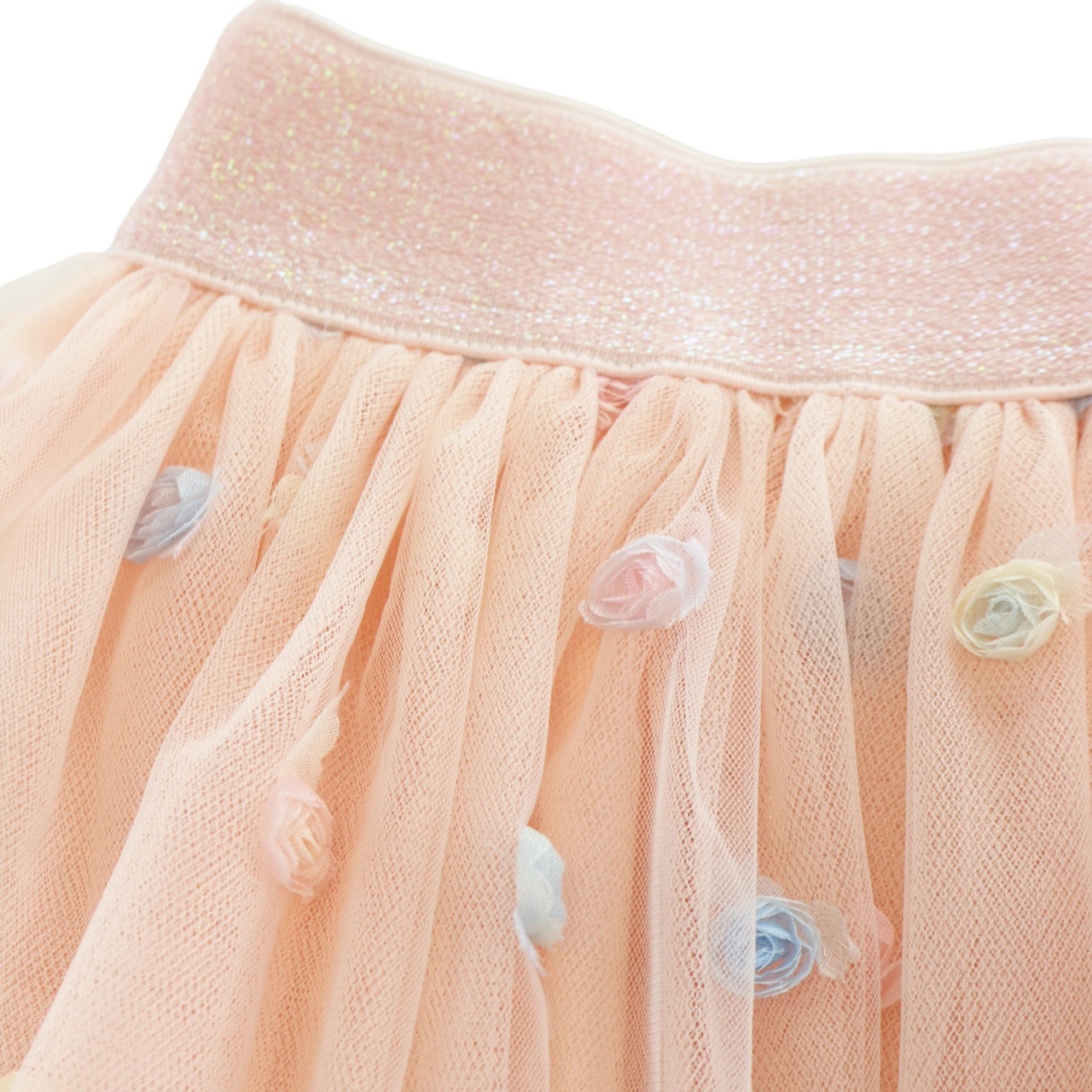 Floral Mesh Skirt