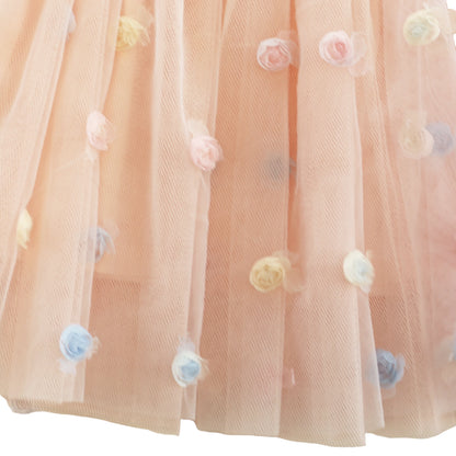 Floral Mesh Skirt