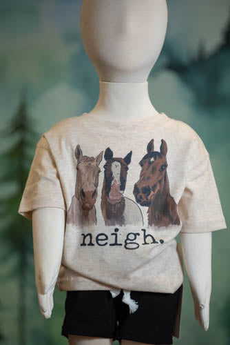 "Neigh" Kids T-Shirt