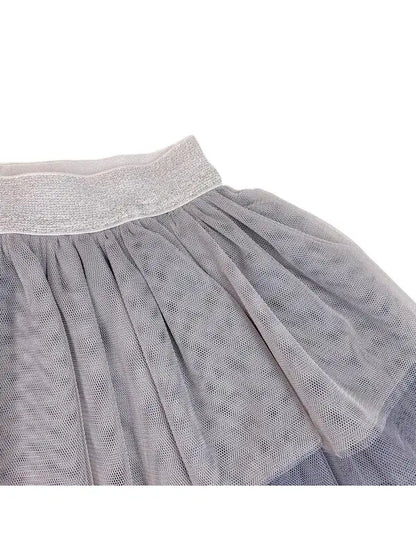 elastic waist on girls tutu with leggings