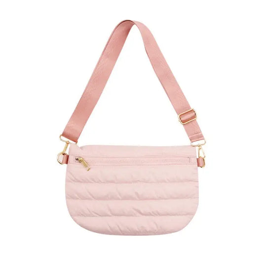 Light pink crossbody bag for girls