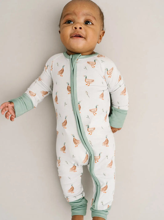 Bamboo Baby Pajamas - Ducks