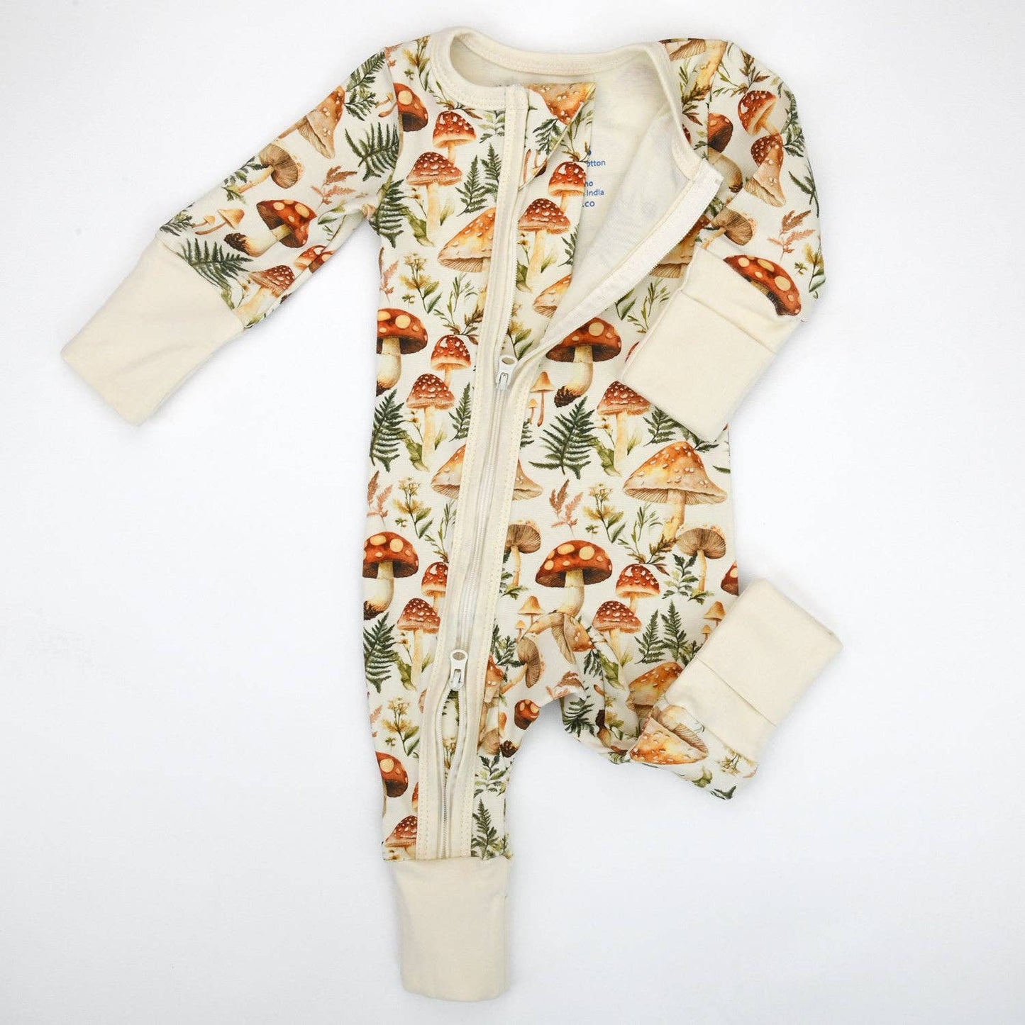 Organic Cotton Baby Pajamas: Anise