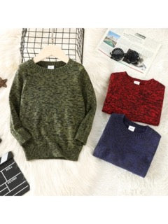 kids blue pullover soft sweater