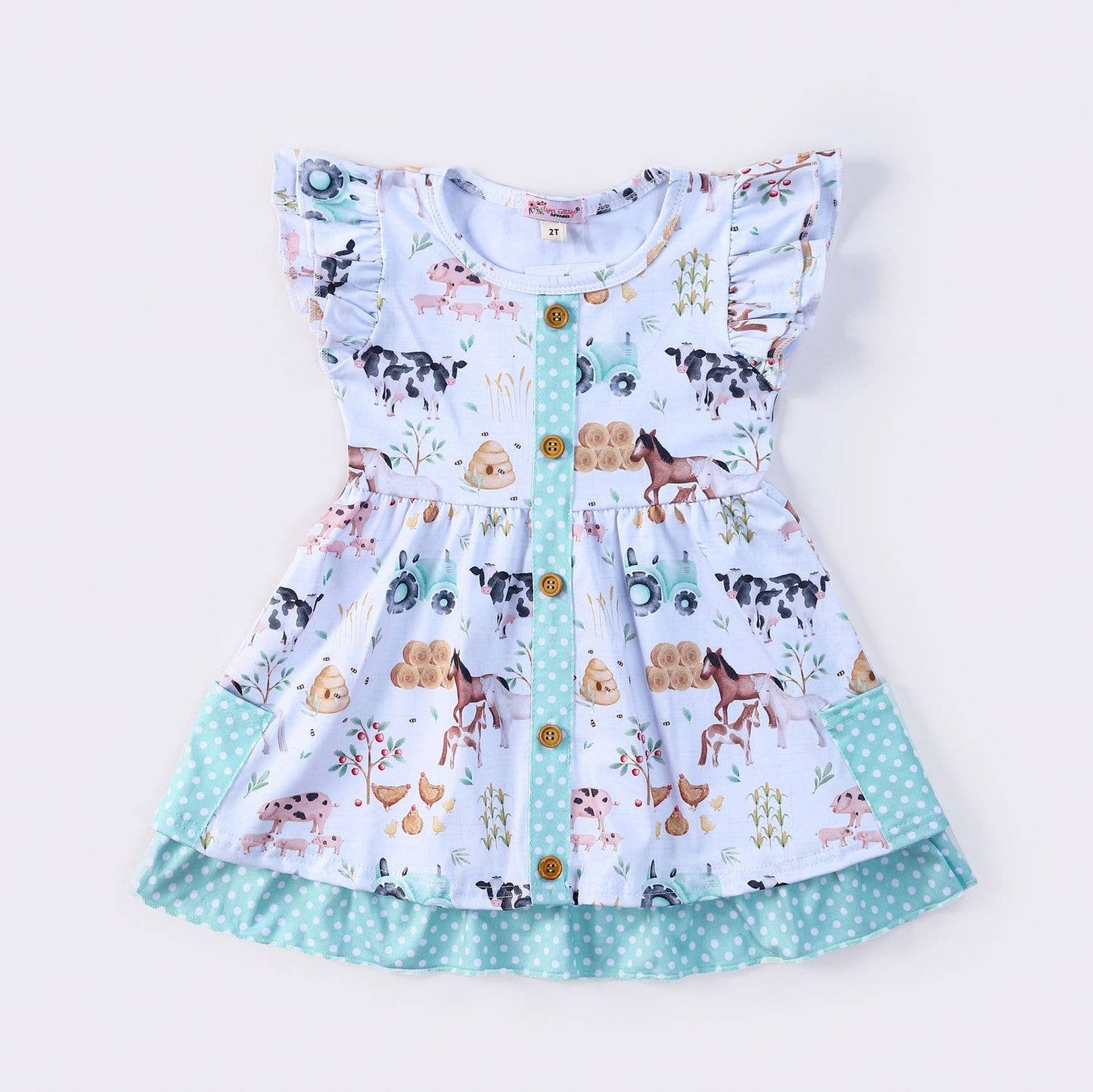 Hobby Farm Summer Girls Dress
