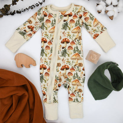Organic Cotton Baby Pajamas: Anise