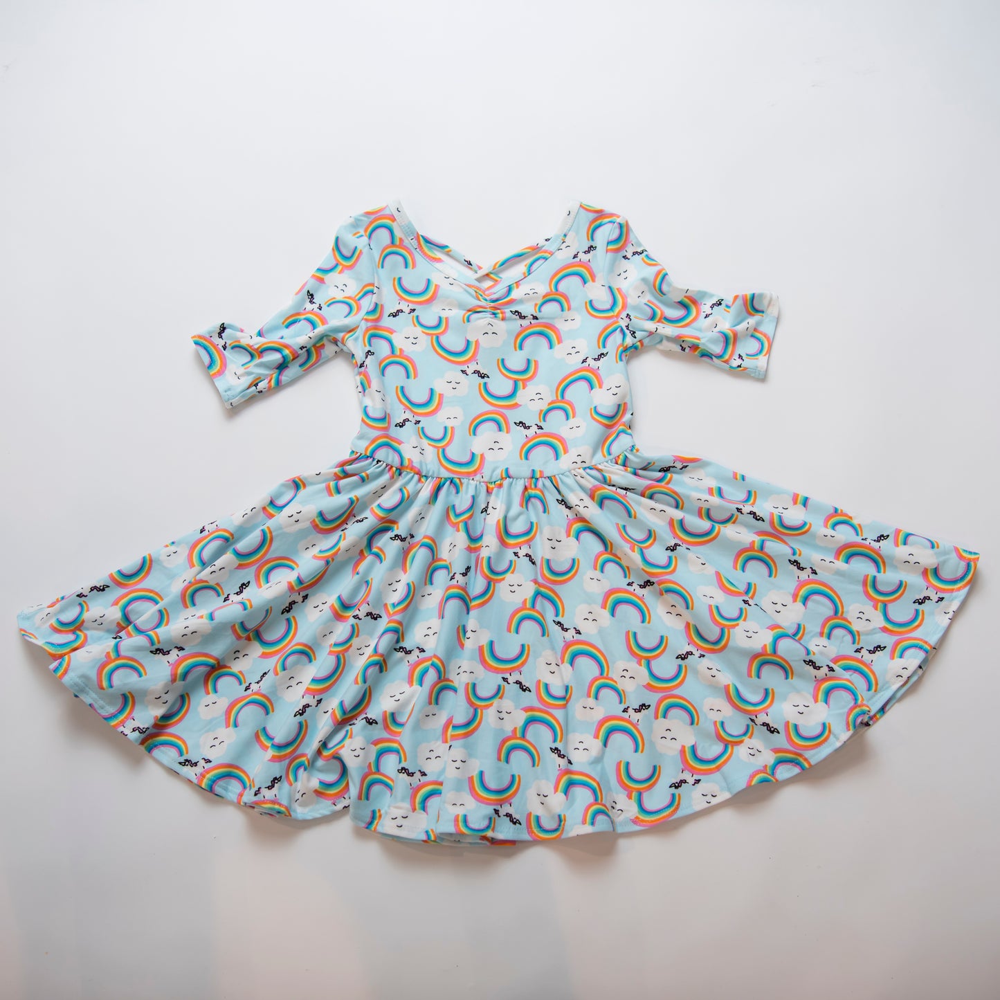 girls-rainbow-dress
