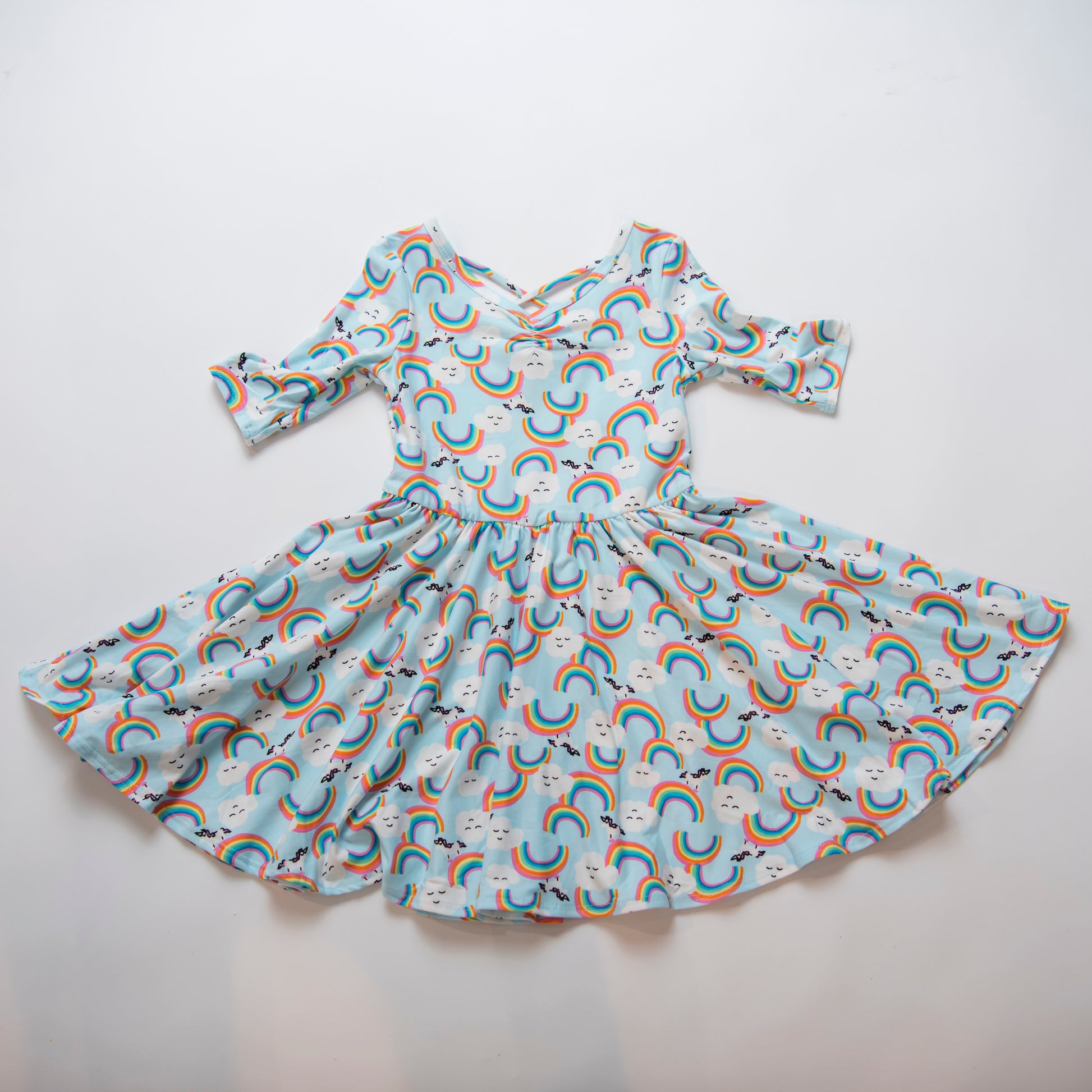 girls-rainbow-dress