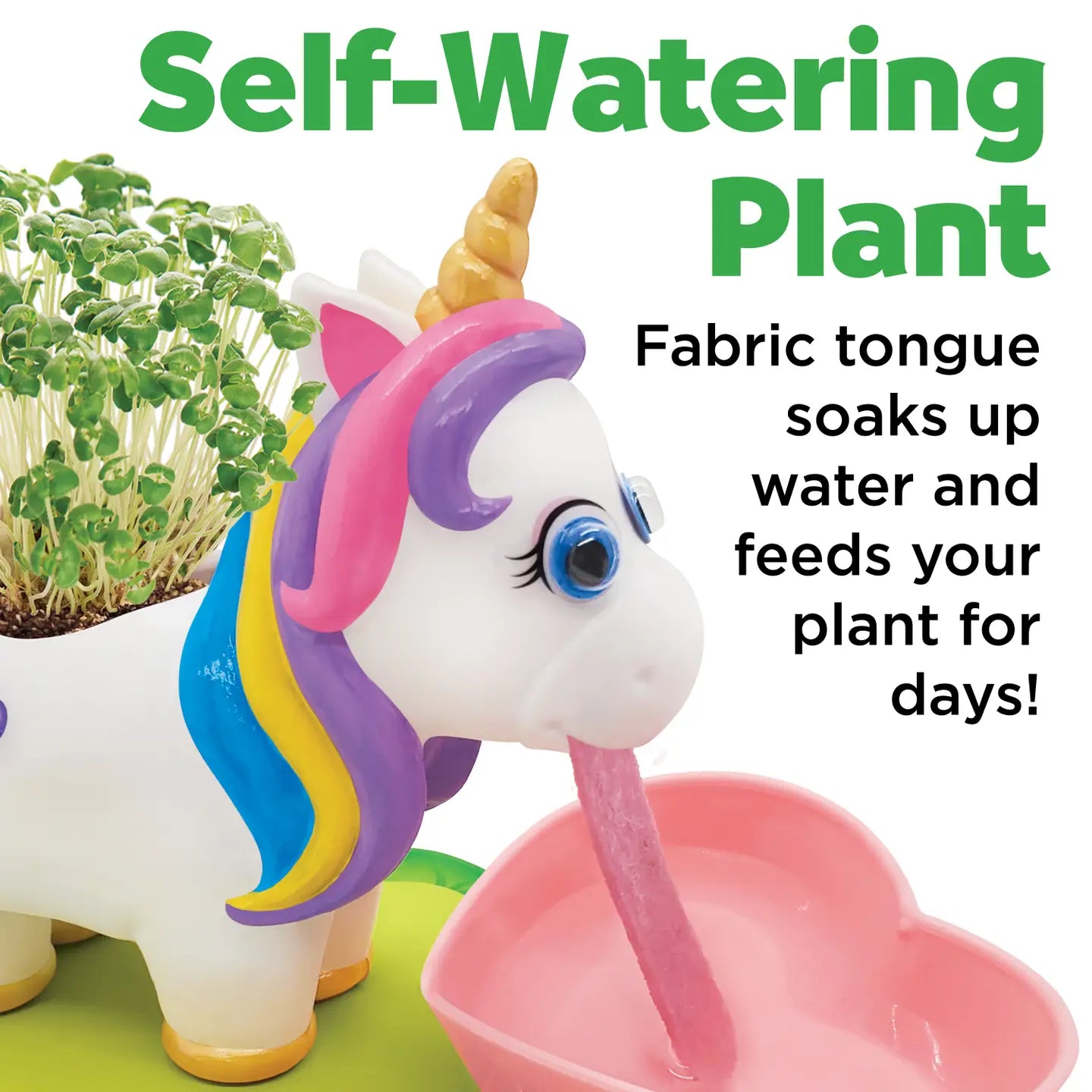 Self-Watering Plant Unicorn
